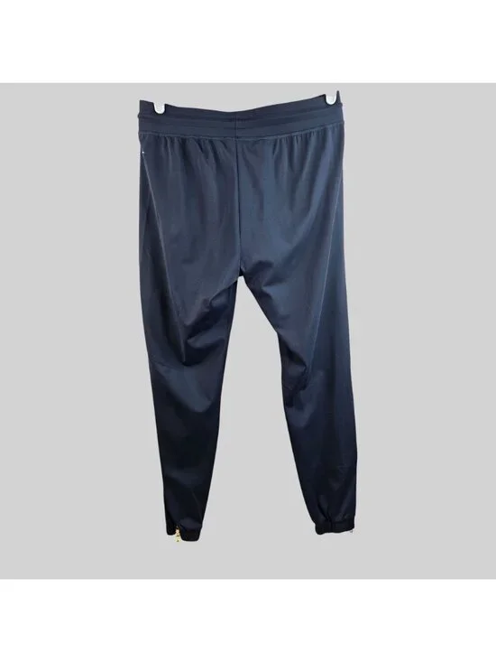 Zyia Active Peak Jogger Pants Small Blue Athletic Workout Pull On Zipper Ankle - Picture 2 of 9